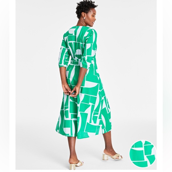 NWOT just below knee spring/summer/fall dresses with pockets. On 34th - Picture 4 of 6